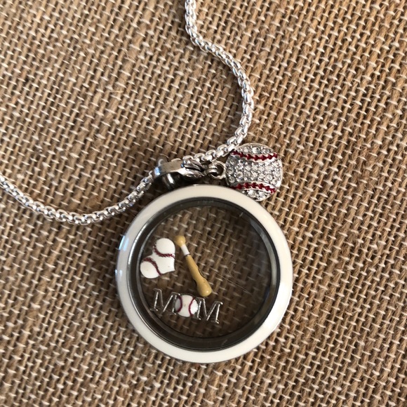 Origami Owl Jewelry - Origami owl baseball locket set